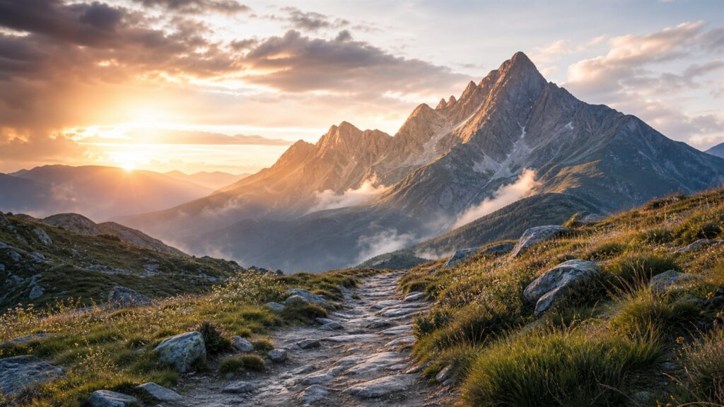 Unbroken After Foster Care mountain path at sunrise featured image