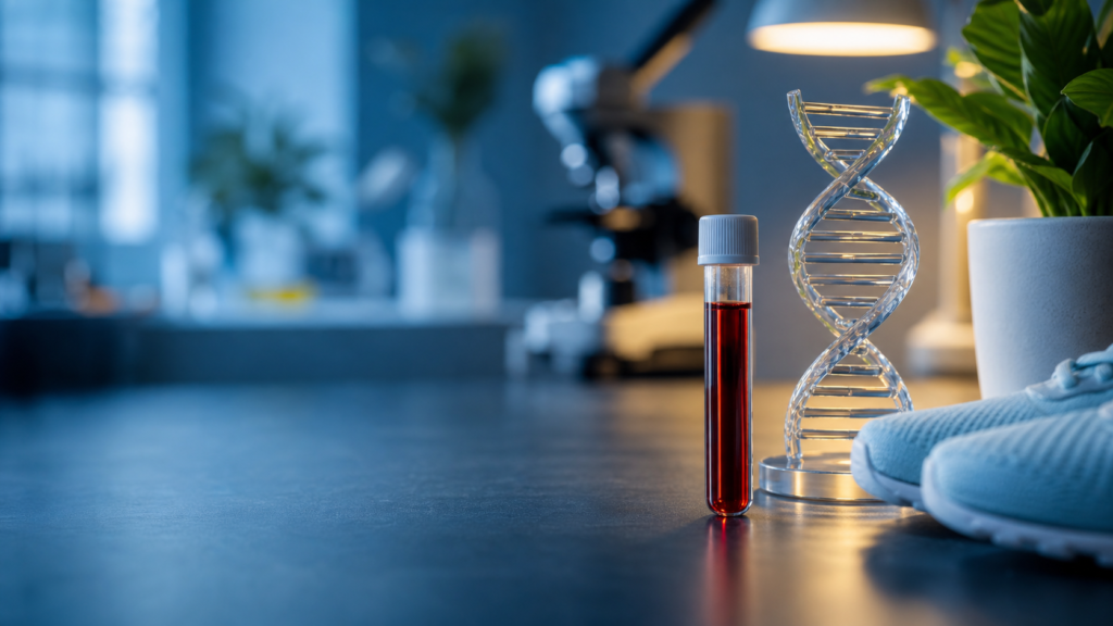 Blood biomarker and genetics research in a mental health laboratory featured image